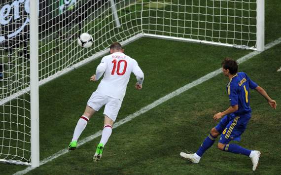 UEFA EURO 2012 : Wayne Rooney, England v Ukraine