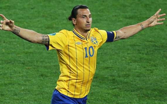 Euro 2012 : Zlatan Ibrahimovic (Sweden vs France)